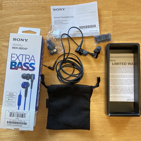 Sony Mdrxb5 Wired Earbud Headphones 